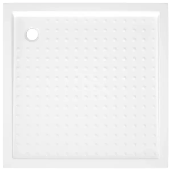 Dušialus libisemisvastaste täppidega, valge ABS, 90 x 90 x 4 cm – 5