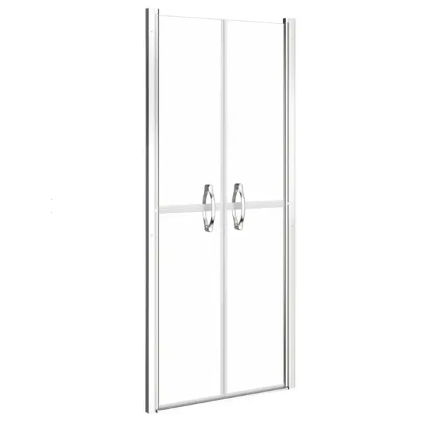 Dušinurga uks läbipaistvast turvaklaasist ESG, alumiiniumraamiga, reguleeritav laius 88–91 x 190 cm – 2