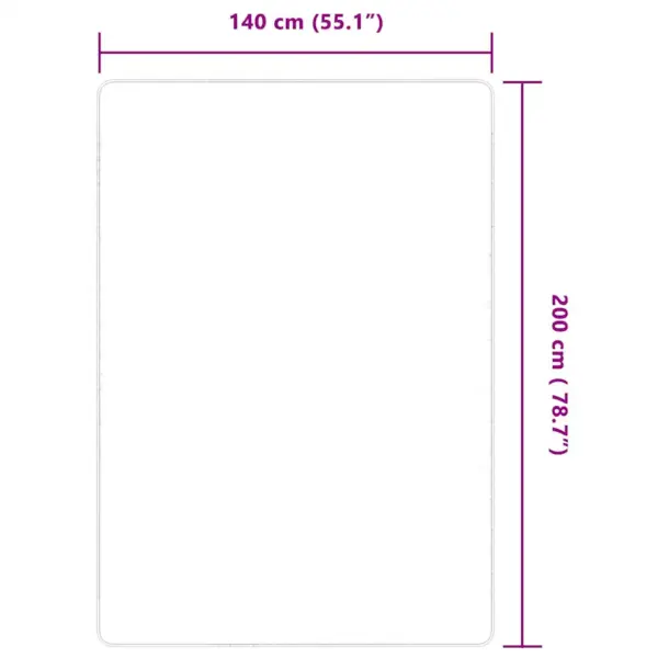 Naturaalset tooni džuudist vaip latekspõhjaga, antistaatiline, 140 x 200 cm – 5