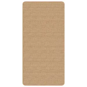 Naturaalset tooni džuudist vaip lateksist libisemiskindla põhjaga, 80 x 160 cm