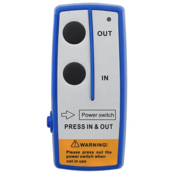 Elektriline 12 V vints juhtmevaba puldiga, 2040 kg tõmbejõud, 15 m terastross – 6