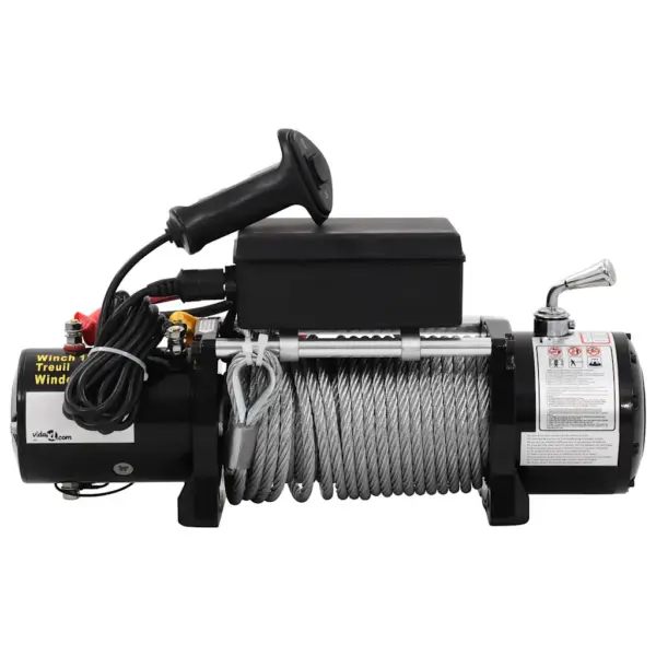 Elektriline 12 V vints 5909 kg tõmbejõuga, 26 m terastross – 2