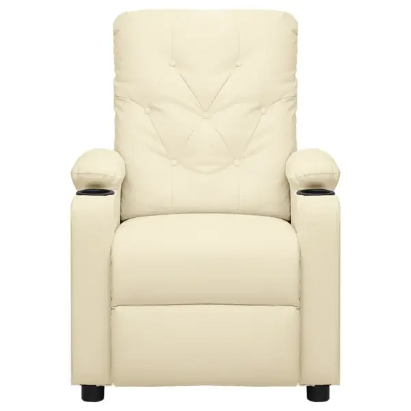 Elektriline lamamistugitool 3 asendiga, kreemjasvalge kunstnahk, 78,5 x 93 x 96,5 cm – 3
