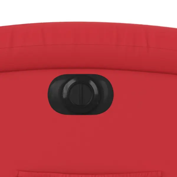 Elektriline lamamistugitool selja- ja jalatoe reguleerimisega, punane kunstnahk – 12