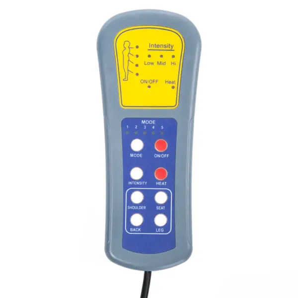 Elektriline pruun massaažitool kiik- ja pöördfunktsiooniga, kunstnahk – 13