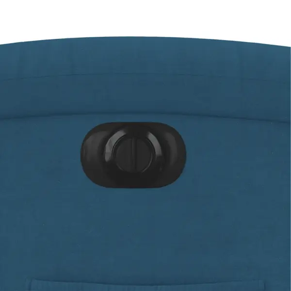 Elektriline püstitõusmist toetav tugitool sinise sametkattega – 13