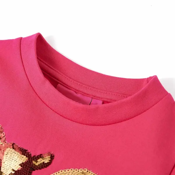 Laste dressipluus litritega oravapildiga, erkroosa, suurus 116 (5–6 a) – 3