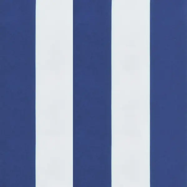 Euroaluse istme- ja seljatoepadi, sinise-valge triibuline, 2-osaline vetthülgav komplekt – 8