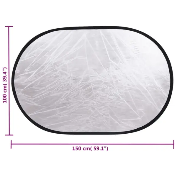 Fotostuudio valgustus- ja taustakomplekt 3 tausta ja 5-ühes reflektoriga, 5500 K – 12