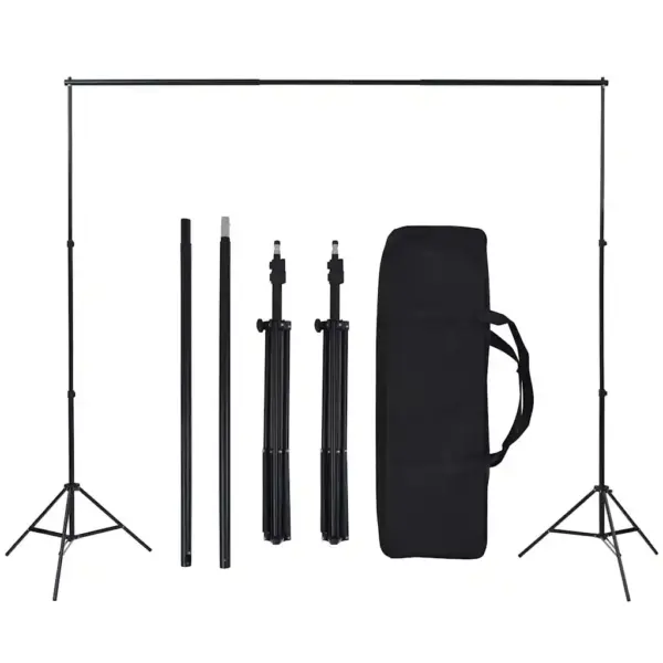 Fotostuudiokomplekt softbox-valgustuse ja 5 taustaga, 1,6 x 3 m – 6