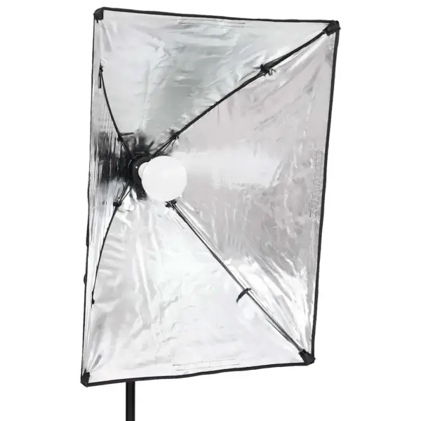 Fotostuudiokomplekt softbox-valgustuse ja musta taustaga, 2 LED softboxi 40 x 60 cm, taust 300 x 300 cm – 13