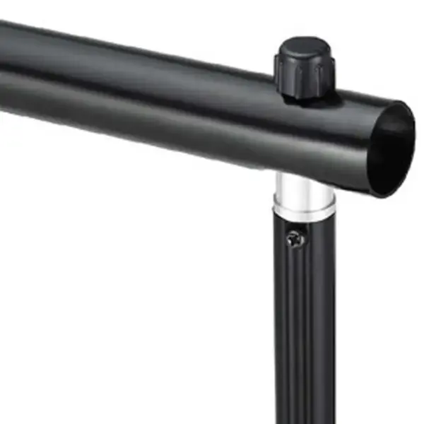 Fotostuudiokomplekt softbox-valgustuse ja musta taustaga, 2 softboxi, taustasüsteem 155–300 cm, taust 600 x 300 cm – 10