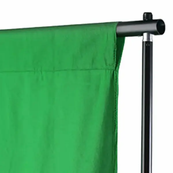 Fotostuudiokomplekt LED-valgustite, rohelise 5 x 3 m tausta ja reflektoritega – 13