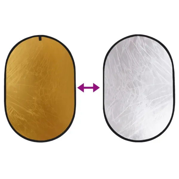 Fotostuudiokomplekt vihmavarjude, tausta ja reflektoritega, 2 lampi, must taust 500 x 300 cm – 6