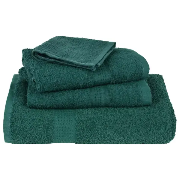 Rohelised duširätikud FROGN, 2 tk, 100% puuvill, 70 x 140 cm, 360 g/m² – 4