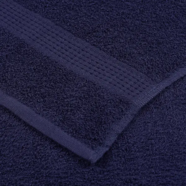 8-osaline puuvillane rätikukomplekt FROGN, tumesinine, 360 g/m² – 6