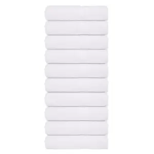 Käterätikud FROGN, 10 tk, valge, 50 x 100 cm, 100% puuvill, 360 g/m²