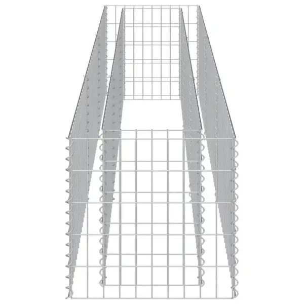 Gabioon-taimelava aiapeenrale tsingitud terasest, 270 x 50 x 50 cm – 6