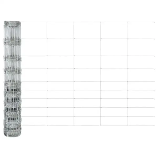 Aiapiirde komplekt galvaniseeritud terasest postidega, 50 m x 120 cm – 7