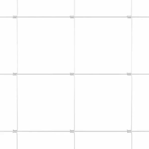 Galvaniseeritud terasest aiapostide ja võrkaia komplekt, 50 x 1,4 m – 11