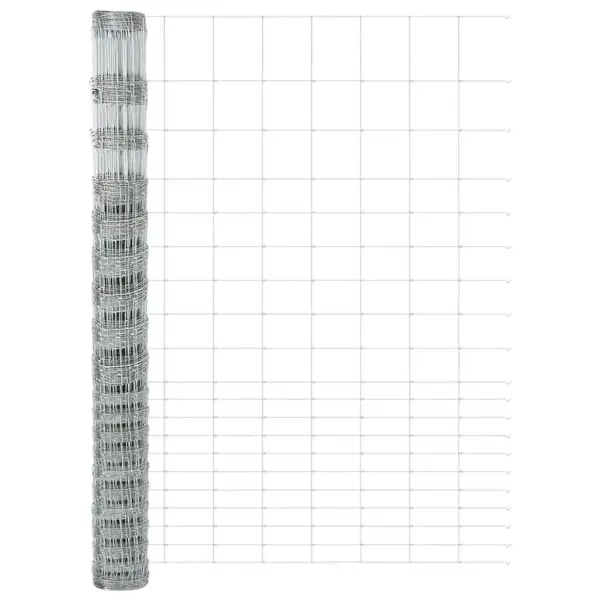 Galvaniseeritud terasest traataia ja nurgapostide komplekt, 25 x 1,6 m – 7