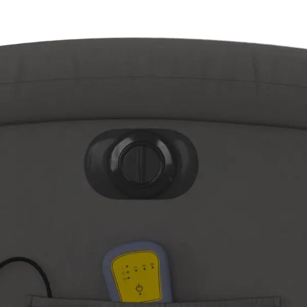 Elektriline massaažitugitool lamamisfunktsiooniga, hall ehtsast nahast – 12