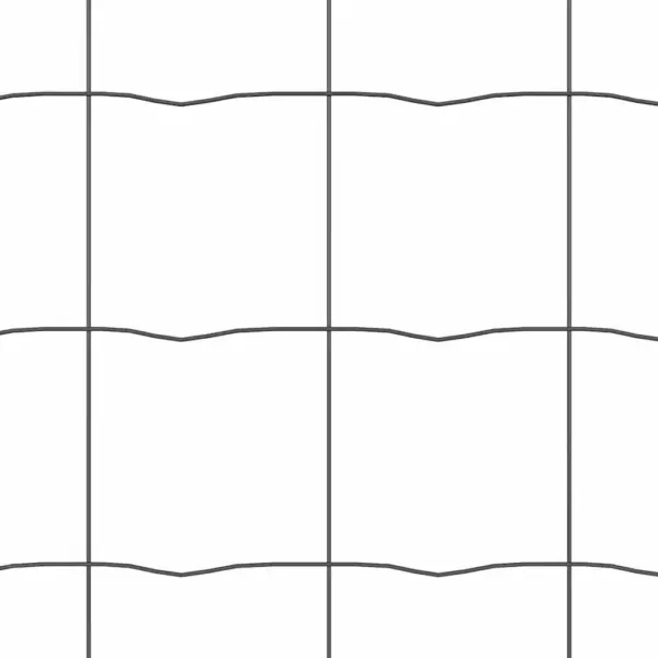 Hall euroaed postidega, 0,4 x 50 m, terastraat PVC-kattega – 10