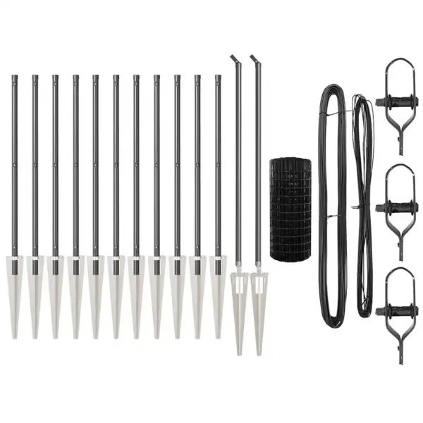 Hall euroaia komplekt postidega, teras ja PVC, 0,6 x 25 m – 5