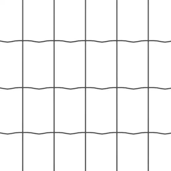 Eurovõrkaia komplekt postidega, hall teras ja PVC, 0,4 x 10 m – 9