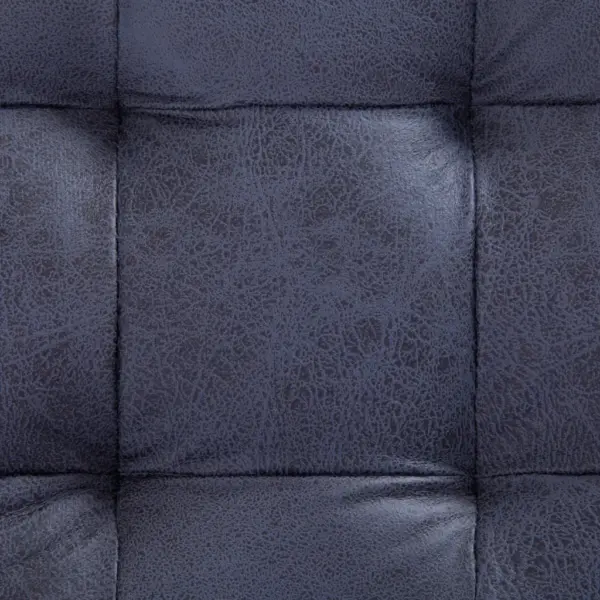 Hoiutumba jalatoe ja lisatoolina, hall kunstseemisnahk, 87,5 cm – 5