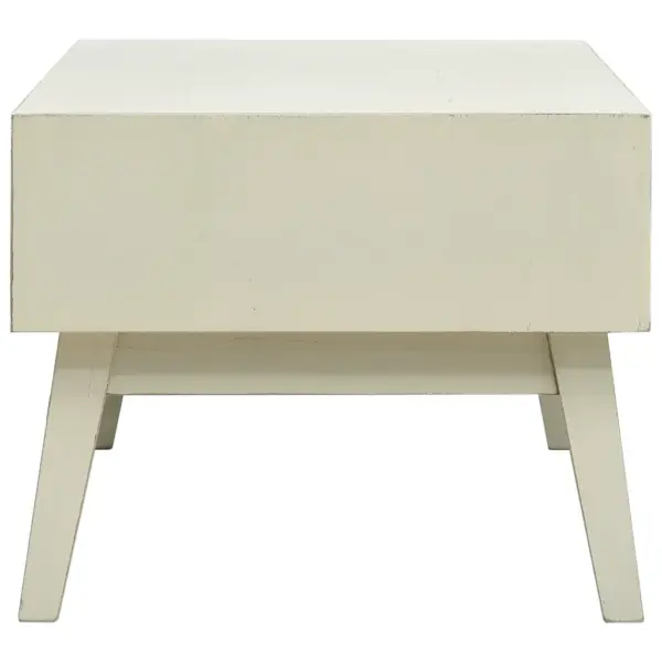 Hall kohvilaud 2 nikerdatud sahtliga, MDF ja kuusevineer, männipuidust jalad, 110 x 50 x 40 cm – 6