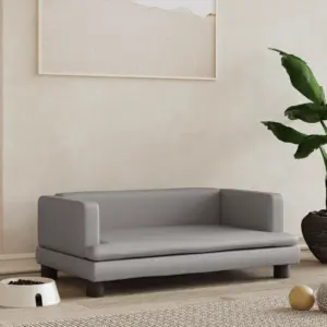 Hall kunstnahast koeradiivan väikestele koertele, 80 x 45 x 30 cm