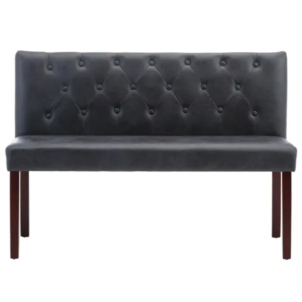 Hall kunstseemisnahast pink nupitud seljatoega, 120 cm – 3