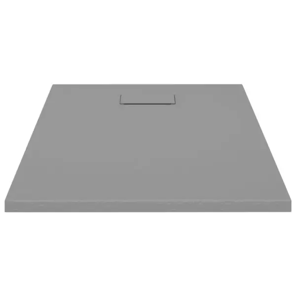 Hall madala lävega SMC dušialus kiltkivipinnaga, 100 x 70 cm – 3