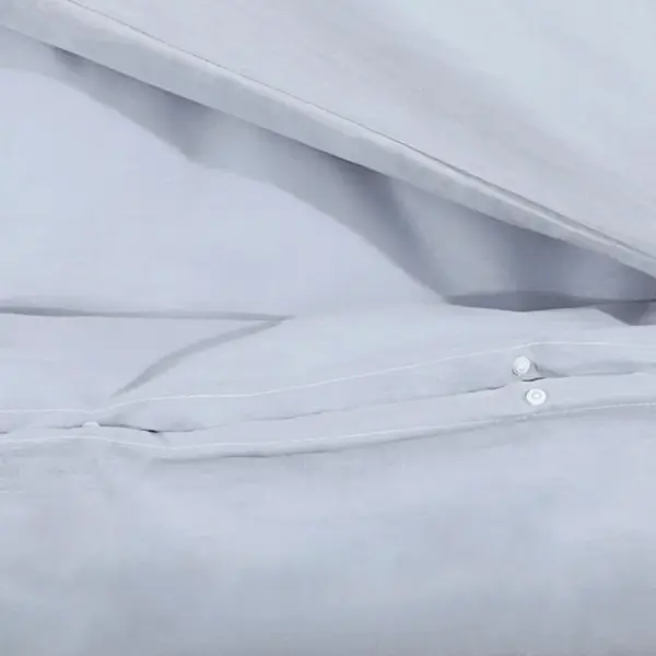 Hall mikrofiibrist voodipesukomplekt, 200 x 200 cm, 2 padjapüüriga – 8