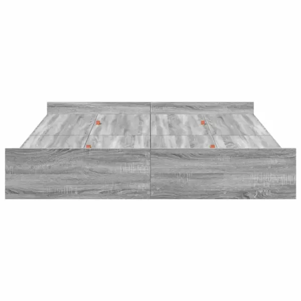 4 sahtliga voodiraam halli sonoma viimistlusega, tehispuit, 140 x 200 cm – 6