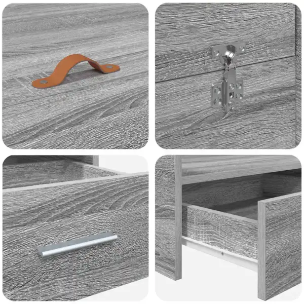 4 sahtliga voodiraam halli sonoma viimistlusega, tehispuit, 140 x 200 cm – 9