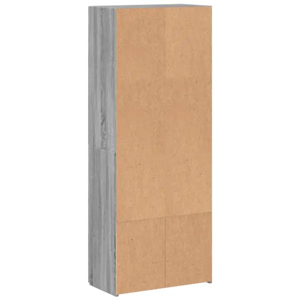 Hall Sonoma tamme toonis dokumendikapp, 4 sektsiooniga, tehispuit, 60 x 32 x 153 cm – 6