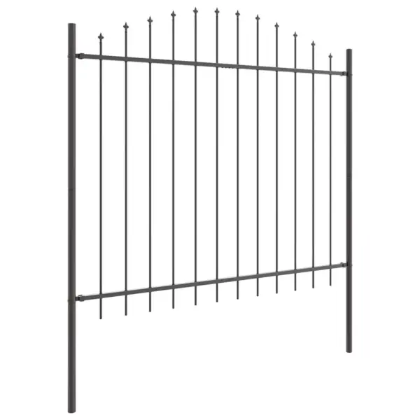 Hallid aiapiirdepaneelid, 6 tk, pulbervärvitud teras, 170 x 190 cm - 4