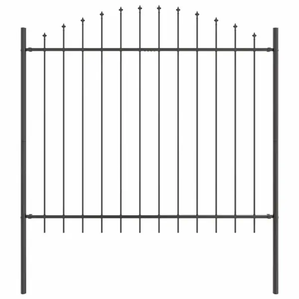 Hallid aiapiirdepaneelid, 6 tk, pulbervärvitud teras, 170 x 190 cm - 5