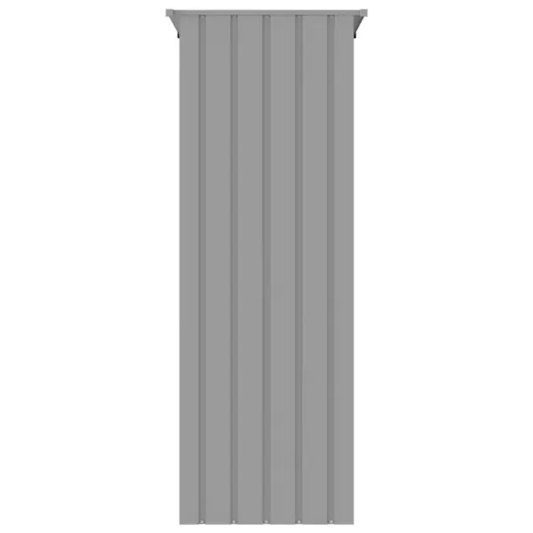 Hall välilinnupuur tsingitud terasest, 115 x 78 x 200 cm – 7