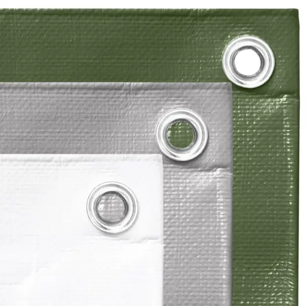Hall veekindel present HDPE-st, 4 x 6 m, 260 g/m², alumiiniumist aasad 50 cm vahega – 5