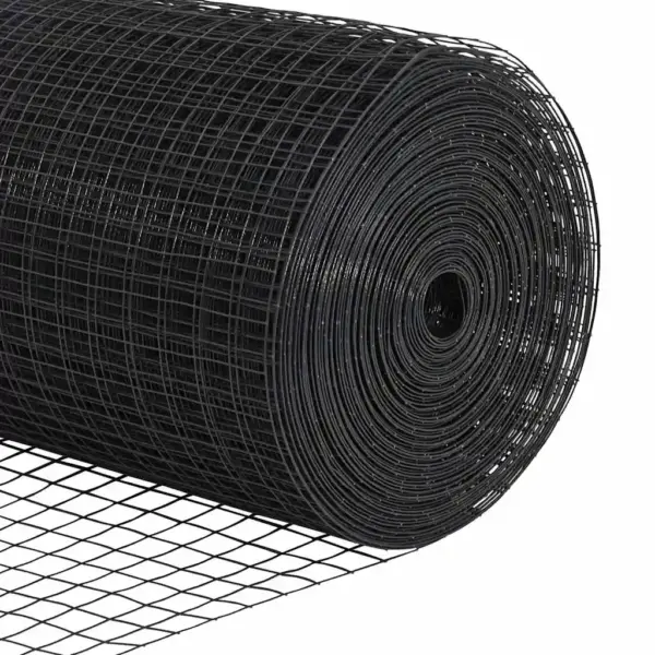 Hall võrkaia komplekt terasest postidega, 25 x 1 m rull, 25 x 25 mm võrk – 10