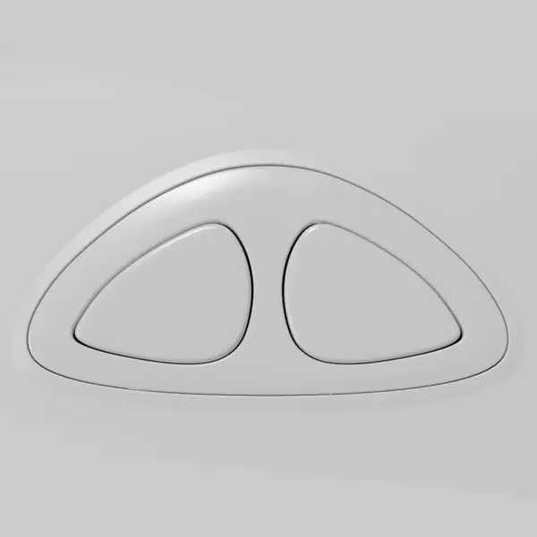 WC loputuskast kükktualetile, alumise vee sisselaskega, 3/6 l, hall polüpropüleen, 37 x 33,5 x 68 cm – 9