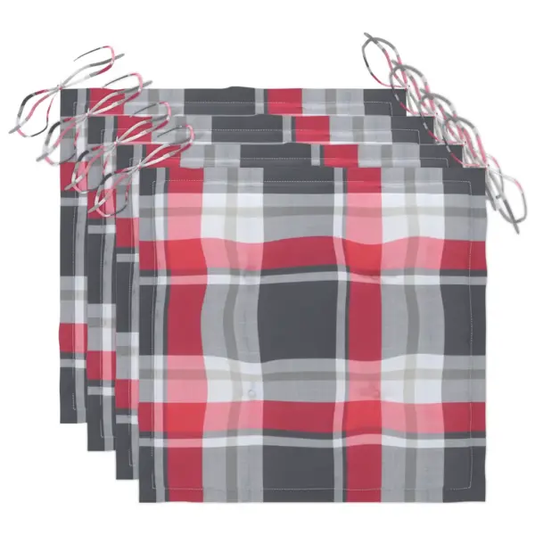 Hallid akaatsiapuidust aiatoolid istmepatjadega, 4 tk, 61 x 57 x 92 cm – 7