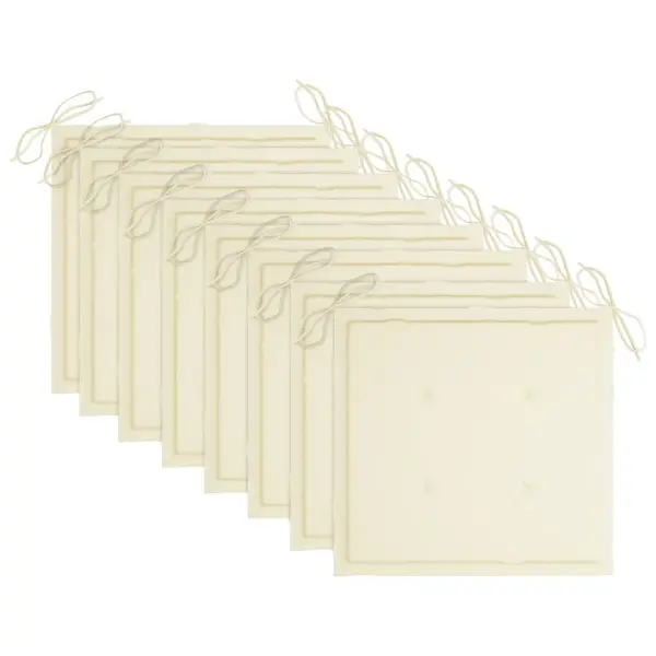 Hallid akaatsiapuidust aiatoolid patjadega, 8 tk – 6