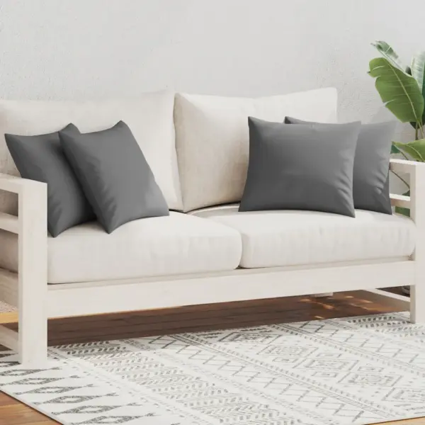 Vettpidavad UV-kindlad aiapadjad lukuga, 4 tk, hall, 45 x 45 cm – 2