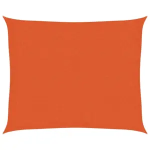 HDPE päikesepuri oranž, ristkülikukujuline, 2,5 x 3 m, 160 g/m²