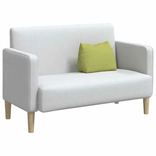 Seljatoepadi diivanile ja voodile, hele roheline kangas, eemaldatava kattega, 45 x 20 x 35 cm – 3