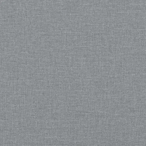 Polsterdatud jalapink helehallist kangast, 70 x 55 x 41 cm – 6